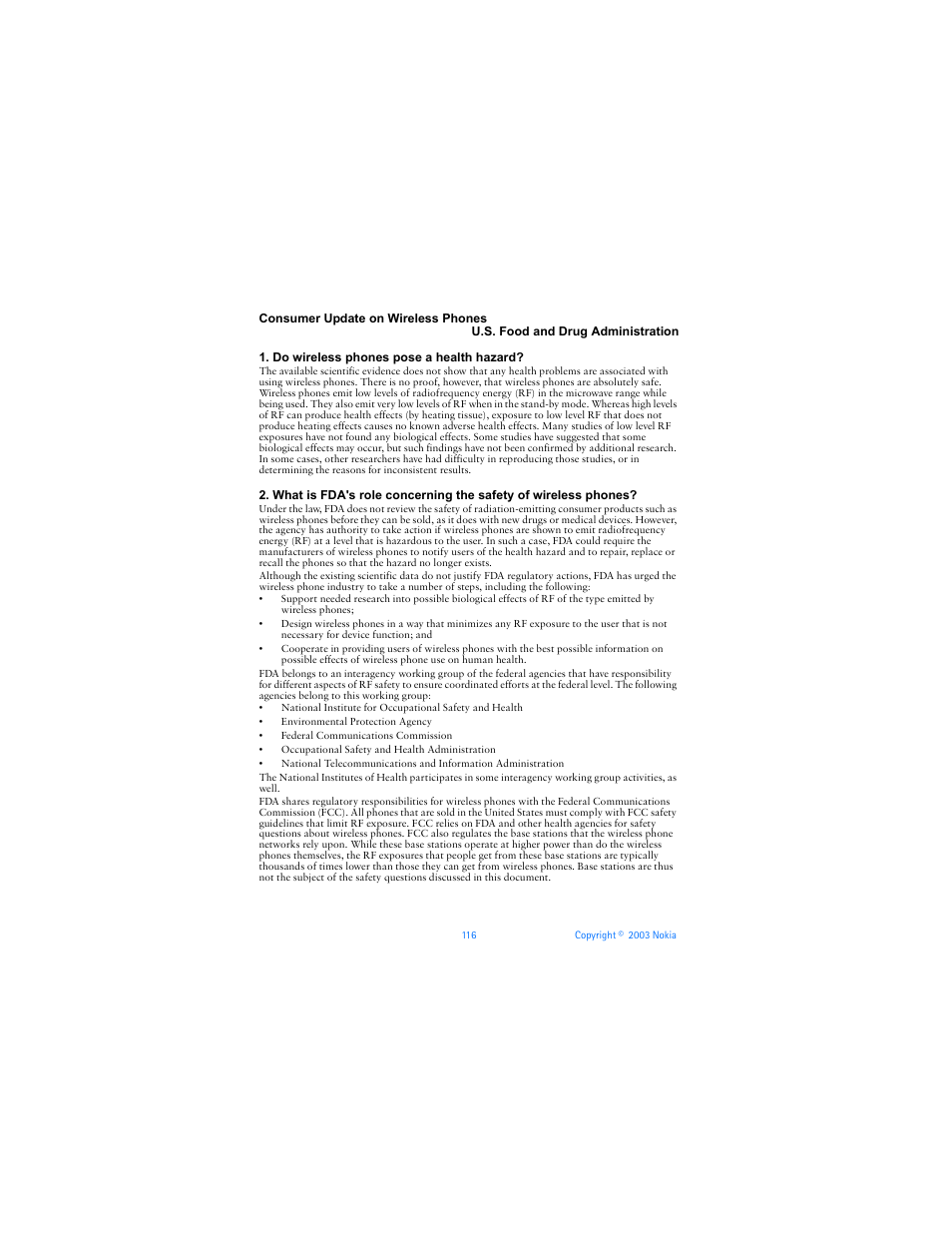 Nokia 3100b User Manual | Page 123 / 129