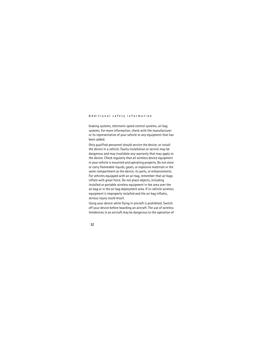 Nokia 1110i User Manual | Page 52 / 56