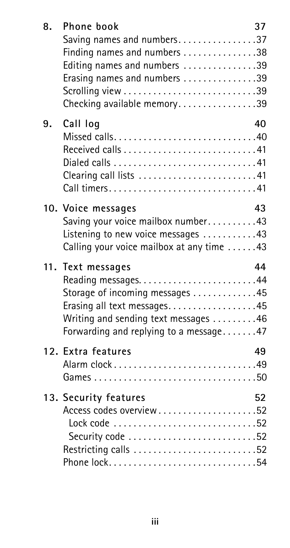 Nokia 5120i User Manual | Page 6 / 85