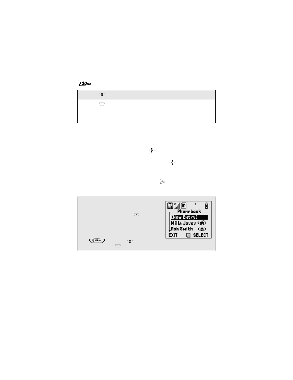 Adding phonebook entries | NCT Group i30sx User Manual | Page 52 / 184