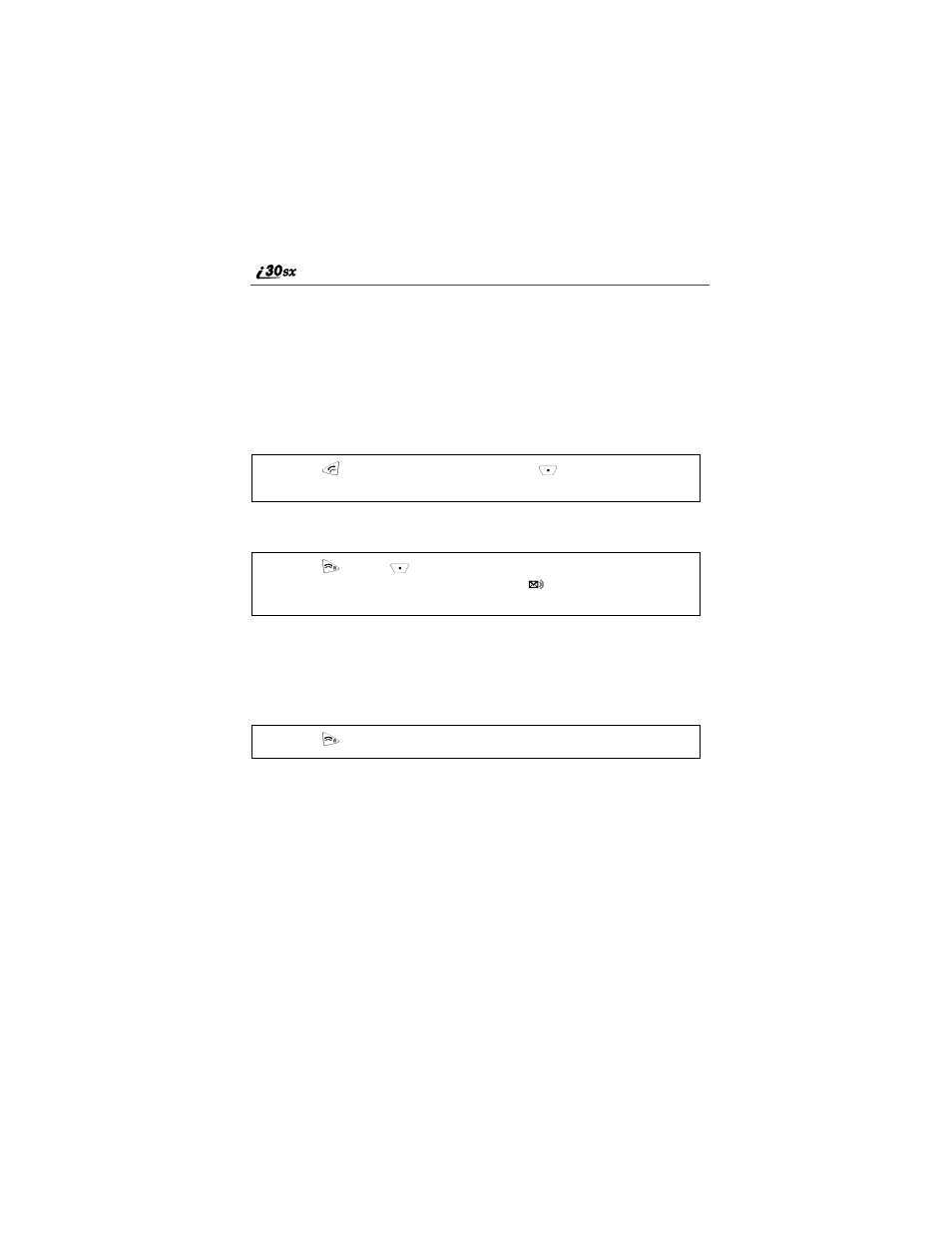 Receiving a phone call, Transferring calls to voice mail, Missed calls | Ending a phone call | NCT Group i30sx User Manual | Page 70 / 184