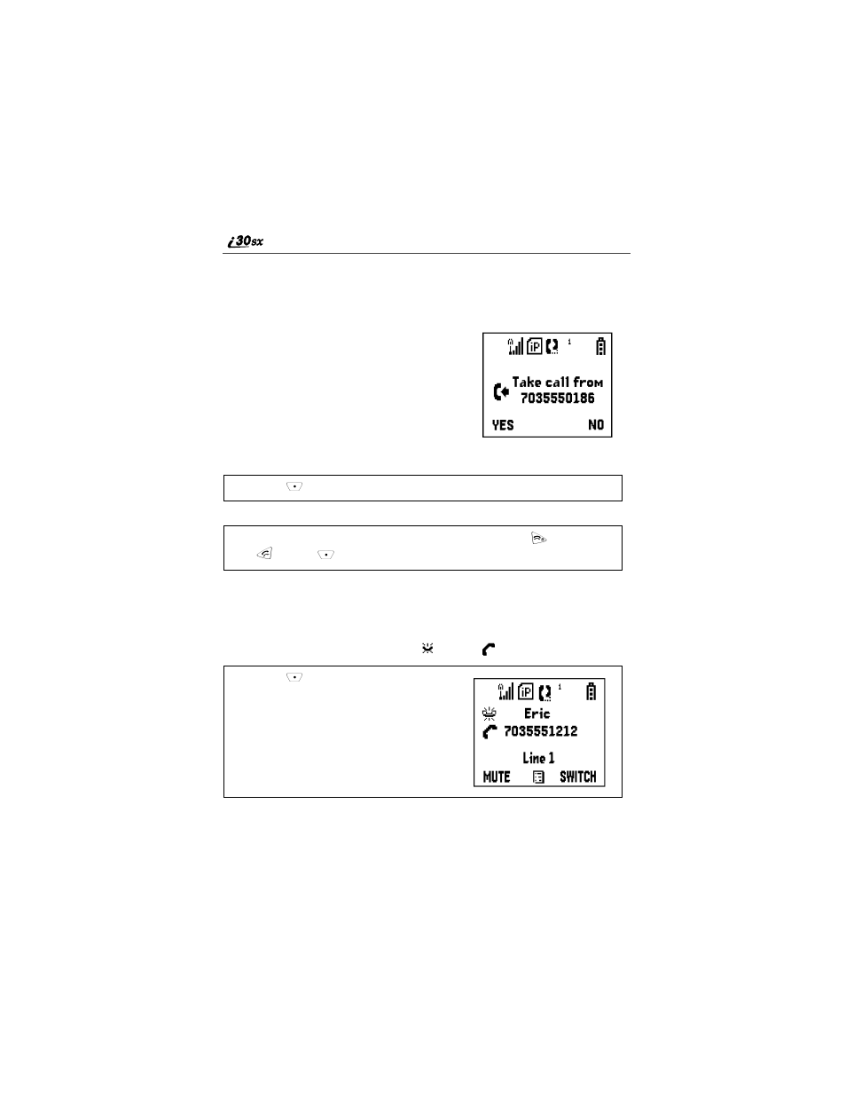 Call waiting | NCT Group i30sx User Manual | Page 76 / 184