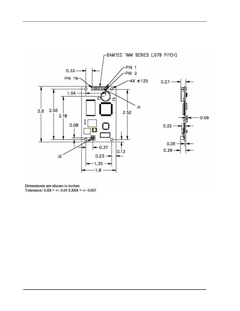 Figure 8: superstar ii dimensions, Superstar ii dimensions | Novatel SUPERSTAR II OM-20000077 User Manual | Page 46 / 87