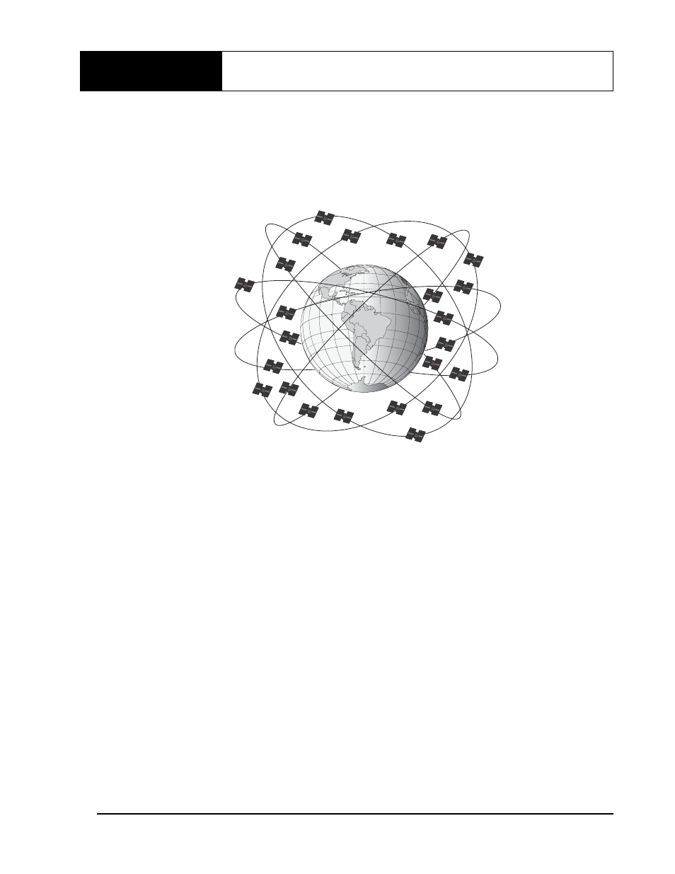 G gps overview, Figure 21: navstar satellite orbit arrangement, G.1 gps system design | Navstar satellite orbit arrangement, Appendix g gps overview | Novatel SUPERSTAR II OM-20000077 User Manual | Page 67 / 87