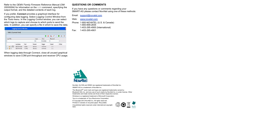 Novatel SMART-AG User Manual | Page 4 / 4