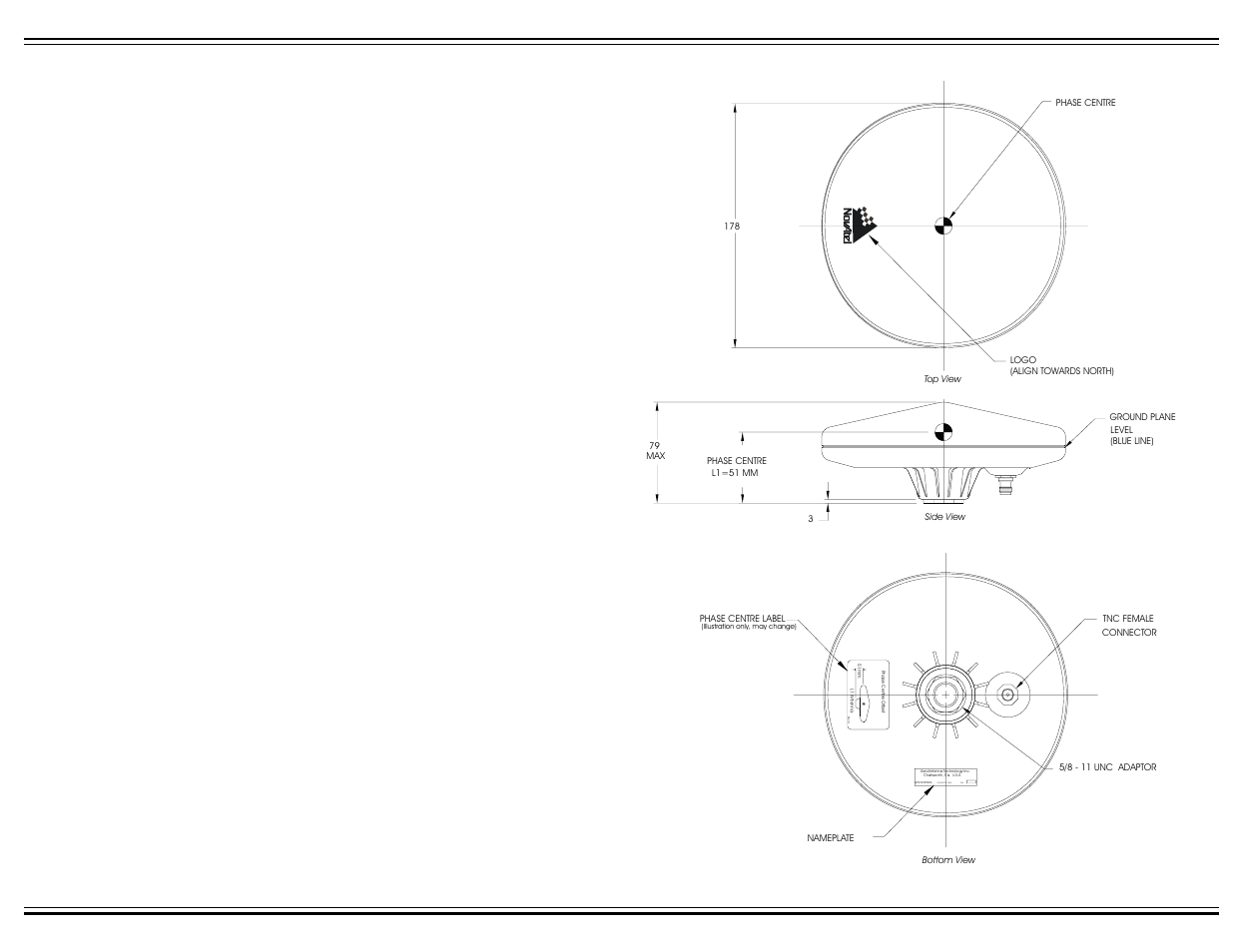 Mechanical drawings, Electrical, Mechanical & environmental | Re v. n | Novatel 531 User Manual | Page 2 / 2