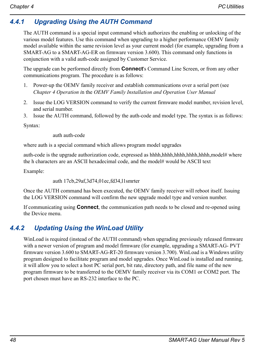 Novatel GNSS Receiver and Antenna SMART-AG User Manual | Page 48 / 92