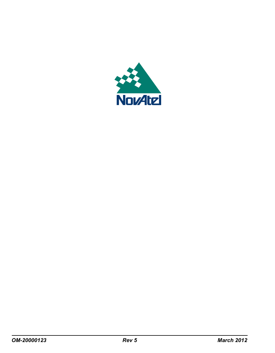 Novatel GNSS Receiver and Antenna SMART-AG User Manual | Page 92 / 92