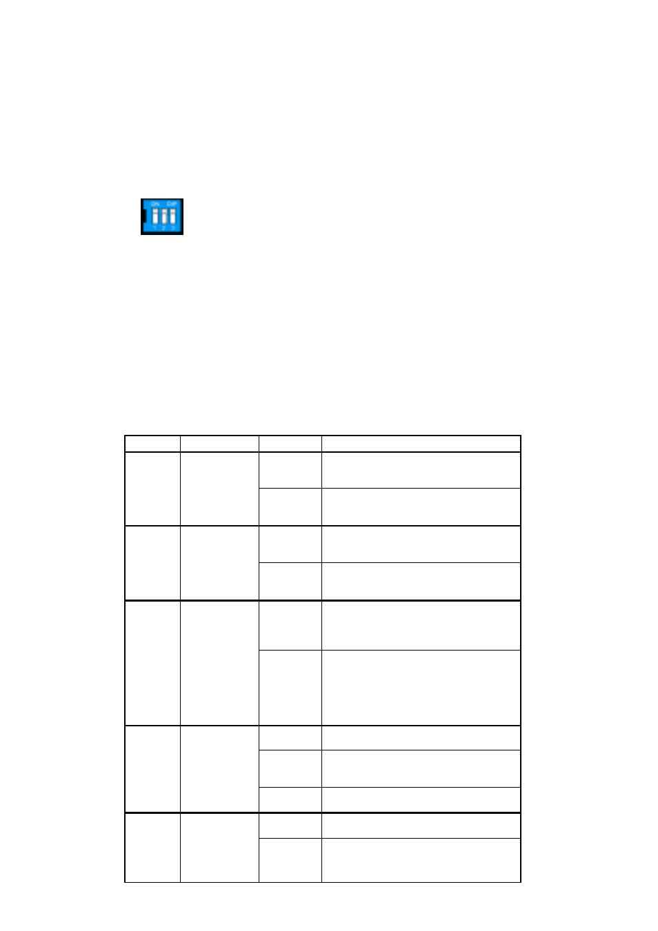 Dip switch setting, Led indicators | TREND IMC-101 User Manual | Page 14 / 19