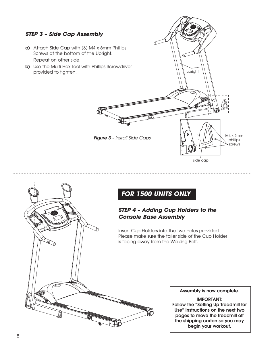 For 1500 units only | New Balance 1500 User Manual | Page 9 / 35