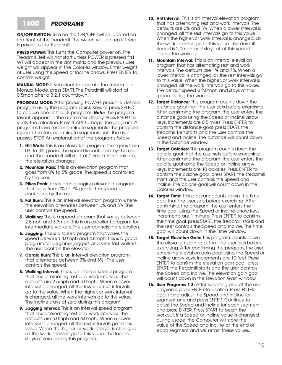 New Balance 1800 User Manual | Page 20 / 35
