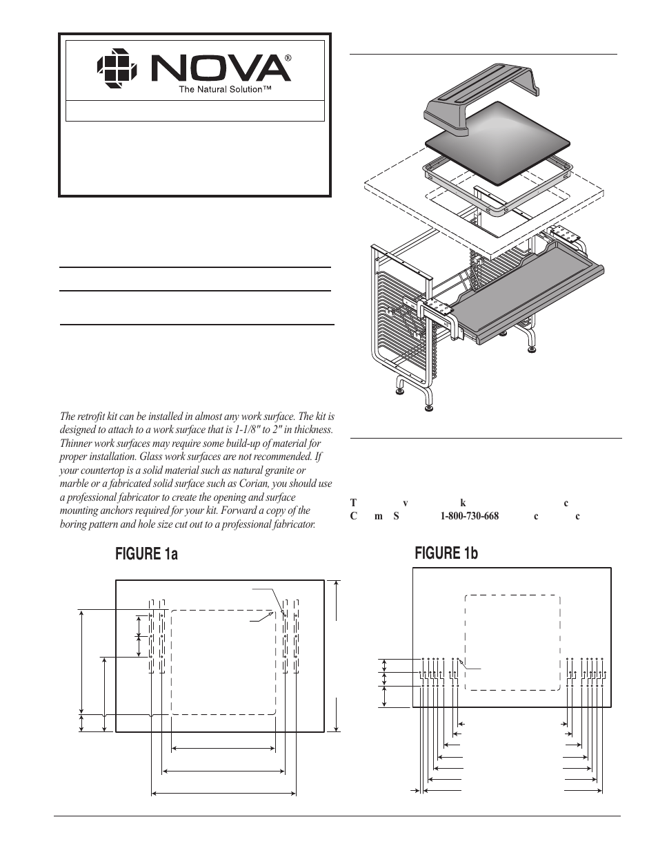 Nova Retrofit Kit 50-0-1818-34 User Manual | 4 pages