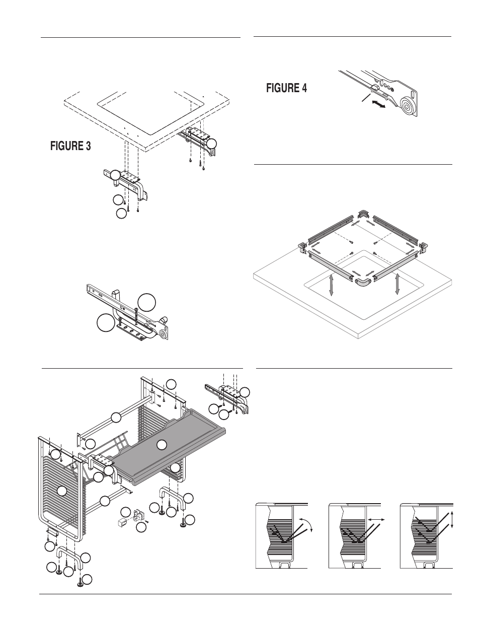 Figure 3, Step 9, Step 10.1 exploded view | Step 7, Figure 4, Step 8 | Nova Retrofit Kit 50-0-1818-34 User Manual | Page 3 / 4