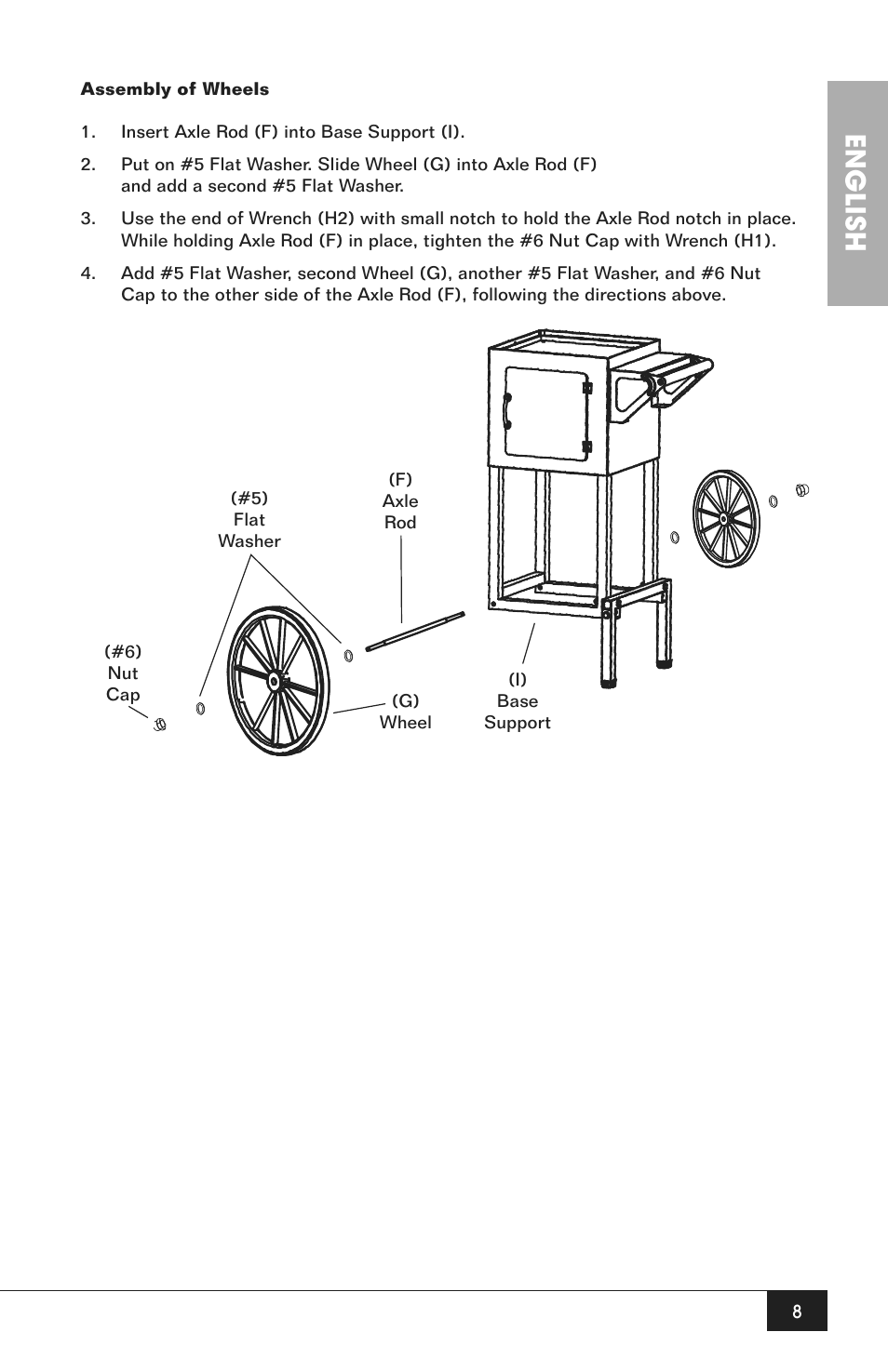 English | Nostalgia Electrics CCP200 User Manual | Page 10 / 44