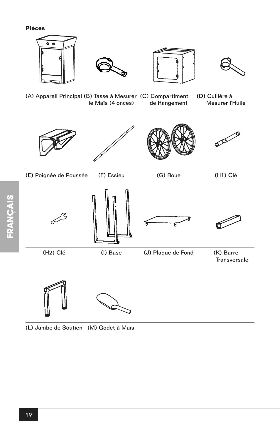 Français | Nostalgia Electrics CCP200 User Manual | Page 21 / 44