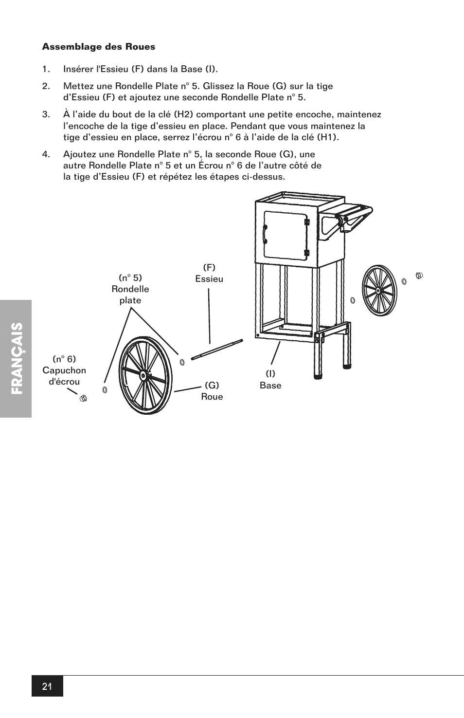 Français | Nostalgia Electrics CCP200 User Manual | Page 23 / 44