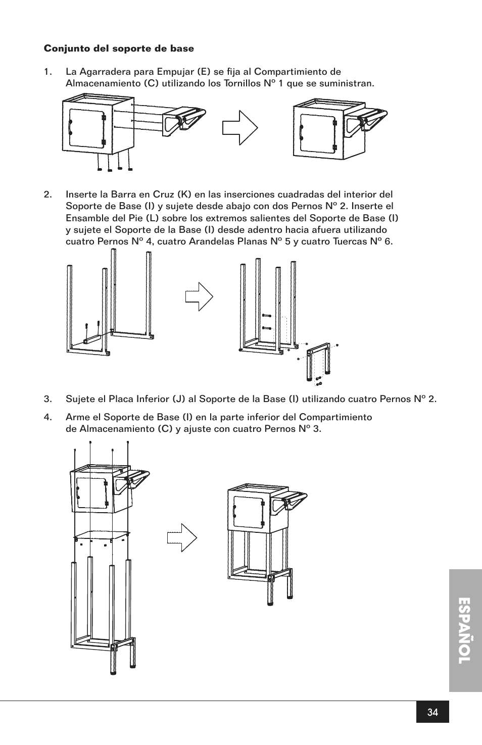 Esp añol | Nostalgia Electrics CCP200 User Manual | Page 36 / 44
