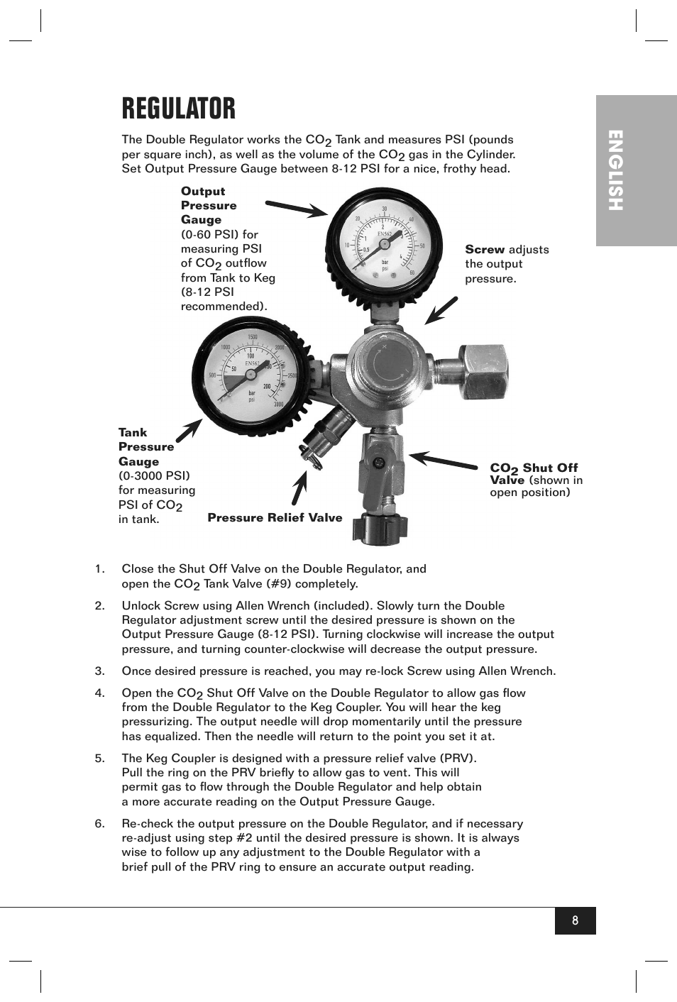 Regulator, English | Nostalgia Electrics KRS-2150 User Manual | Page 10 / 20