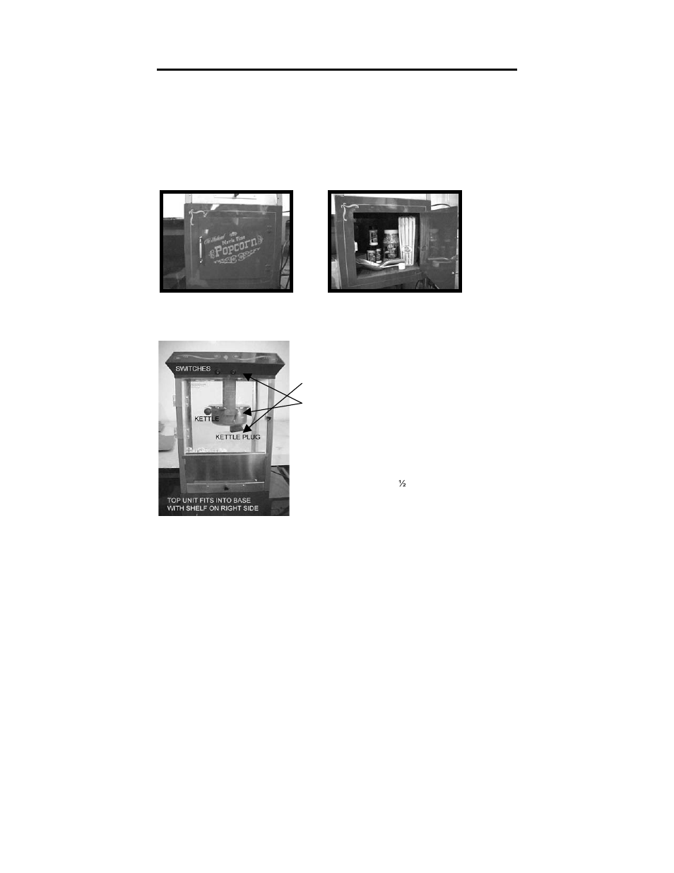 Using your circus cart popcorn maker | Nostalgia Electrics CCP-510 User Manual | Page 8 / 19