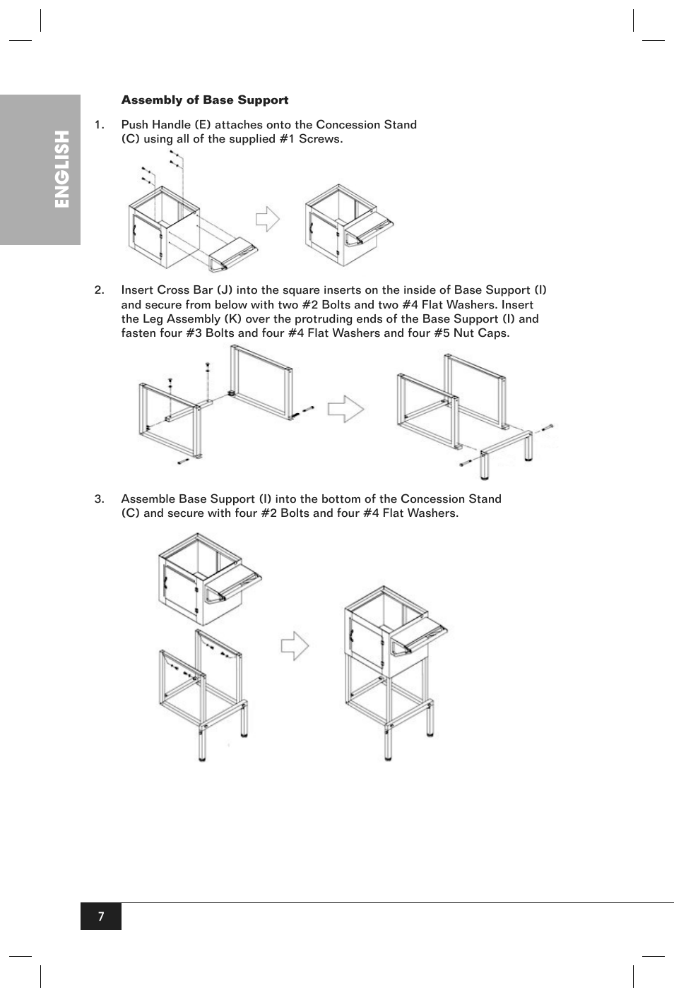 English | Nostalgia Electrics CCP610 User Manual | Page 9 / 16