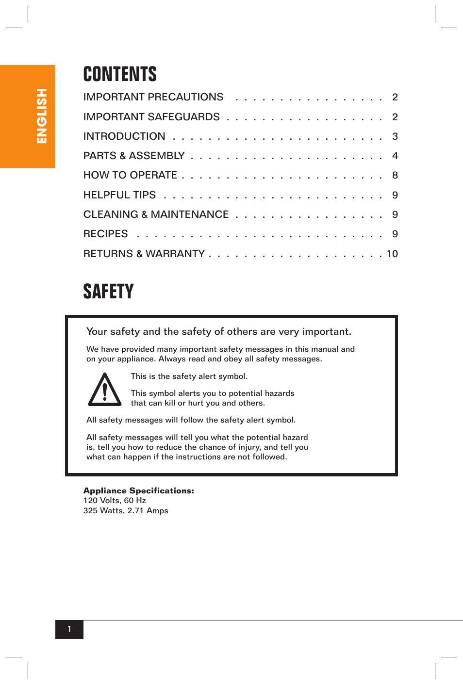 Nostalgia Electrics Vintage CCP-200 User Manual | Page 3 / 12