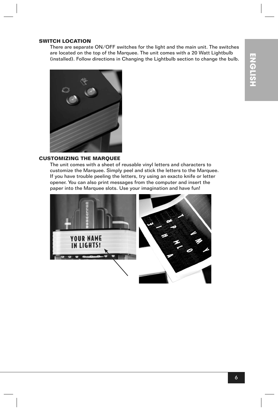 English | Nostalgia Electrics HKP200 User Manual | Page 8 / 14