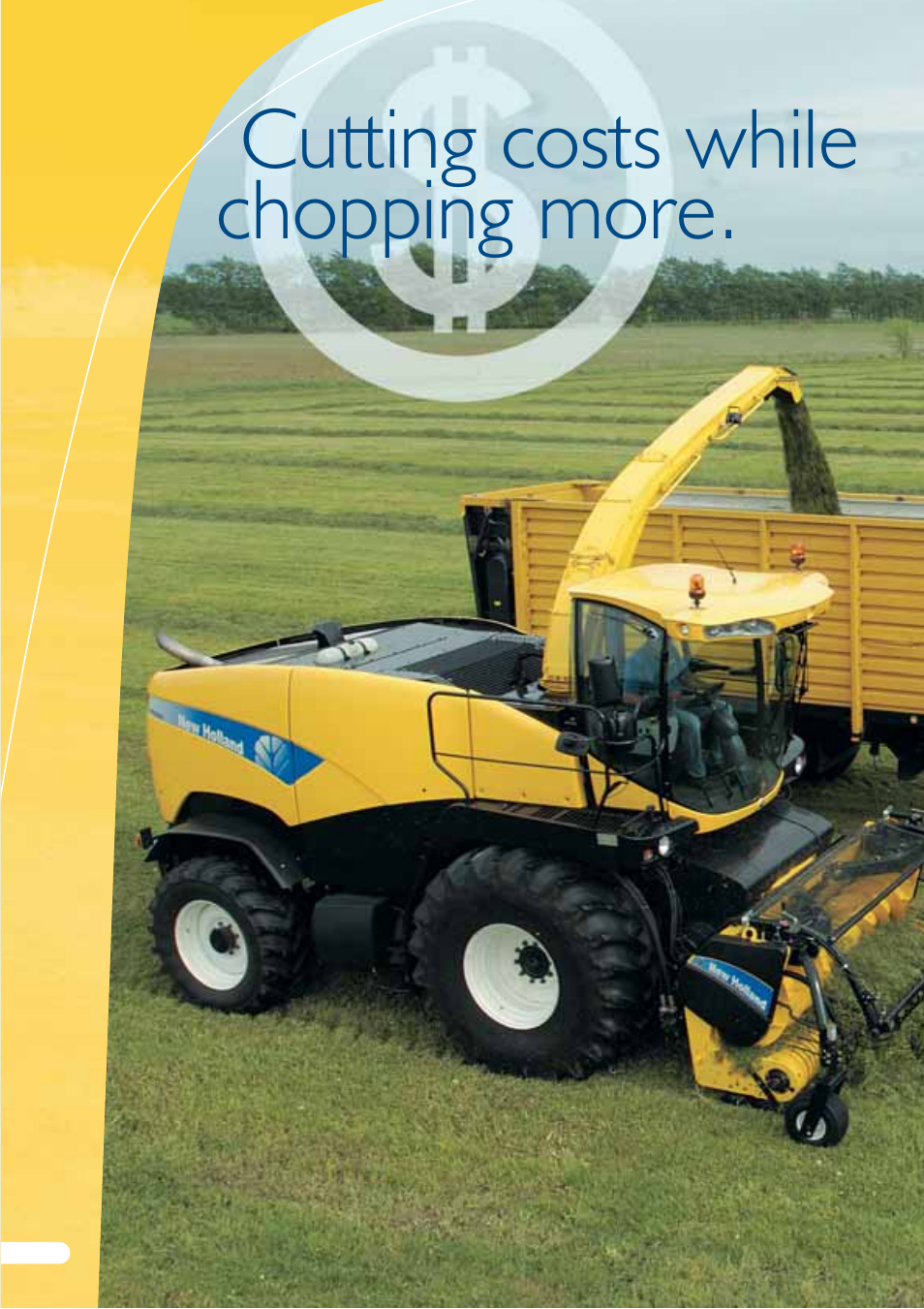 Cutting costs while chopping more | New Holland FR9090 User Manual | Page 10 / 28