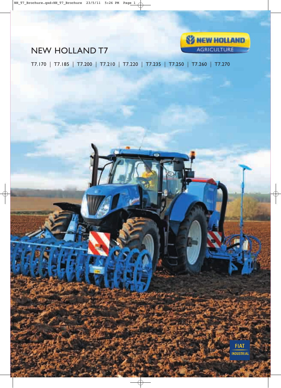 New Holland T7.235 User Manual | 28 pages