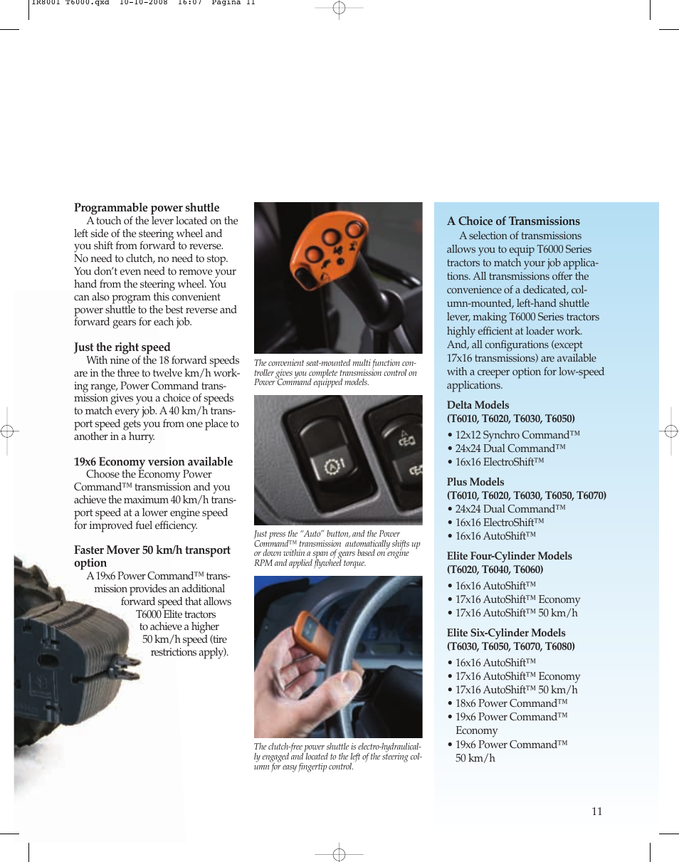 New Holland T6060 User Manual | Page 11 / 22