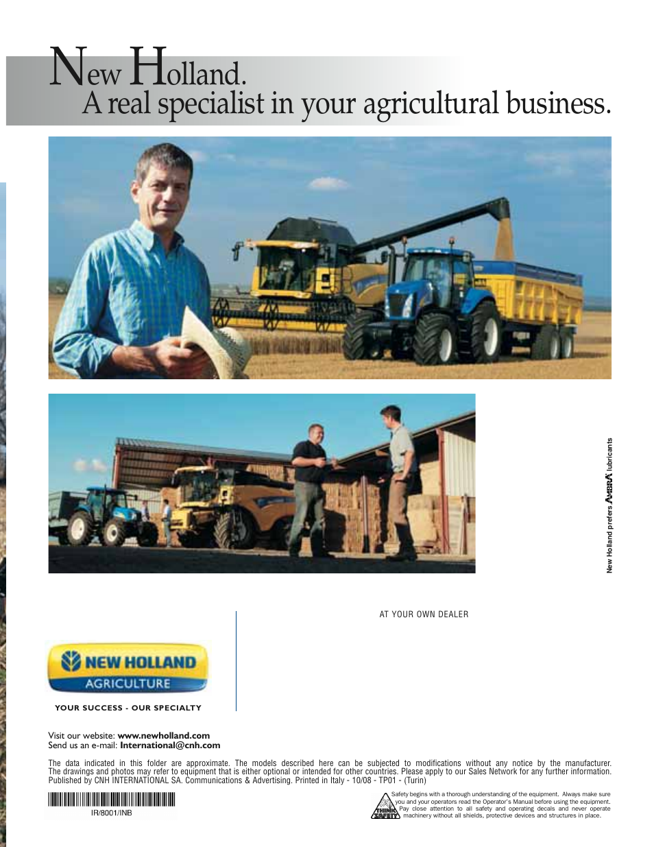 New Holland T6060 User Manual | Page 22 / 22