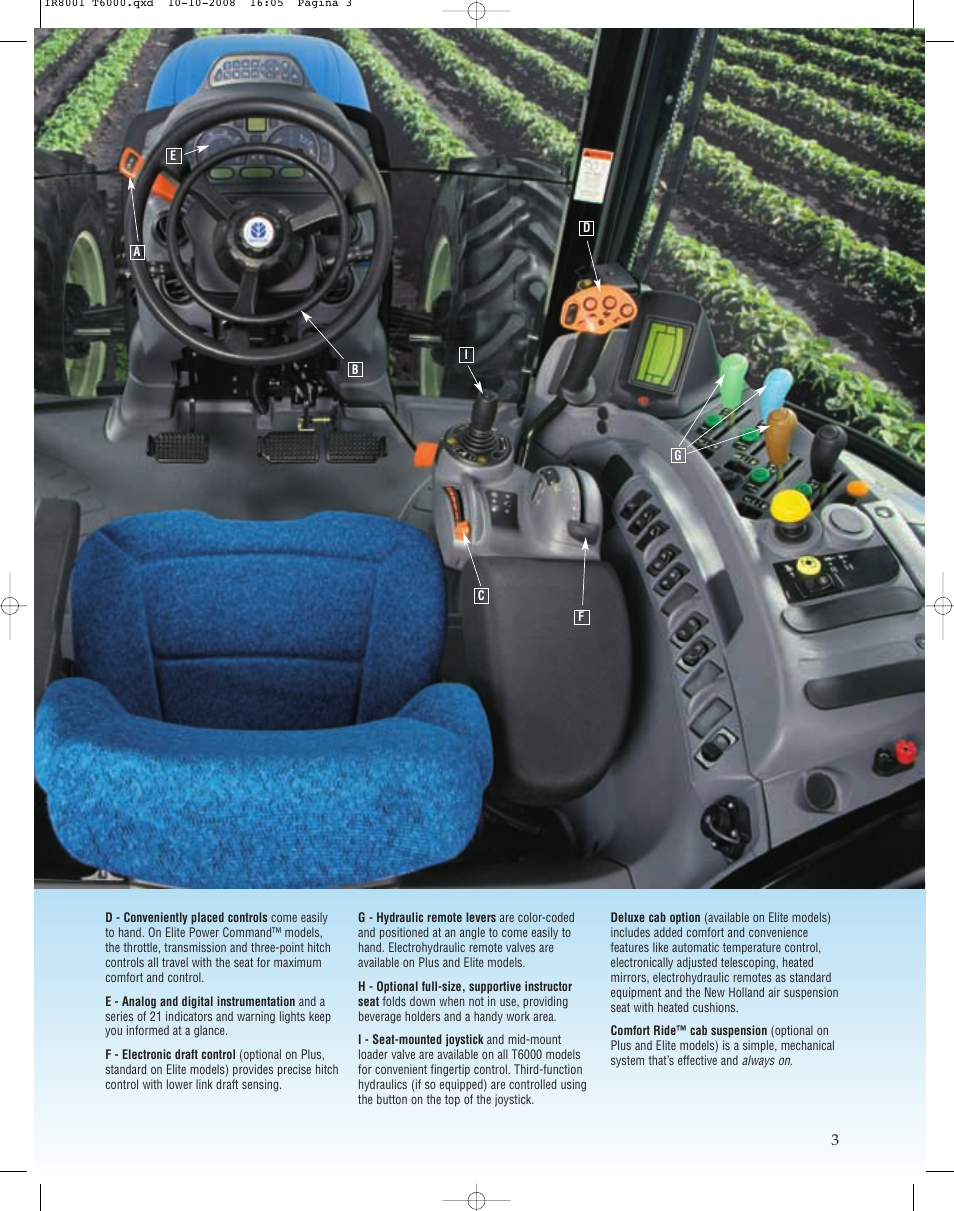 New Holland T6060 User Manual | Page 3 / 22