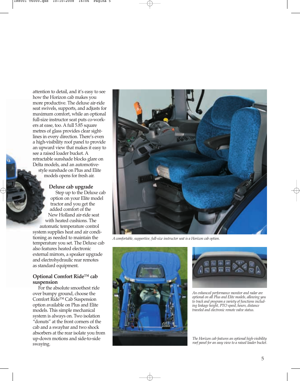 New Holland T6060 User Manual | Page 5 / 22