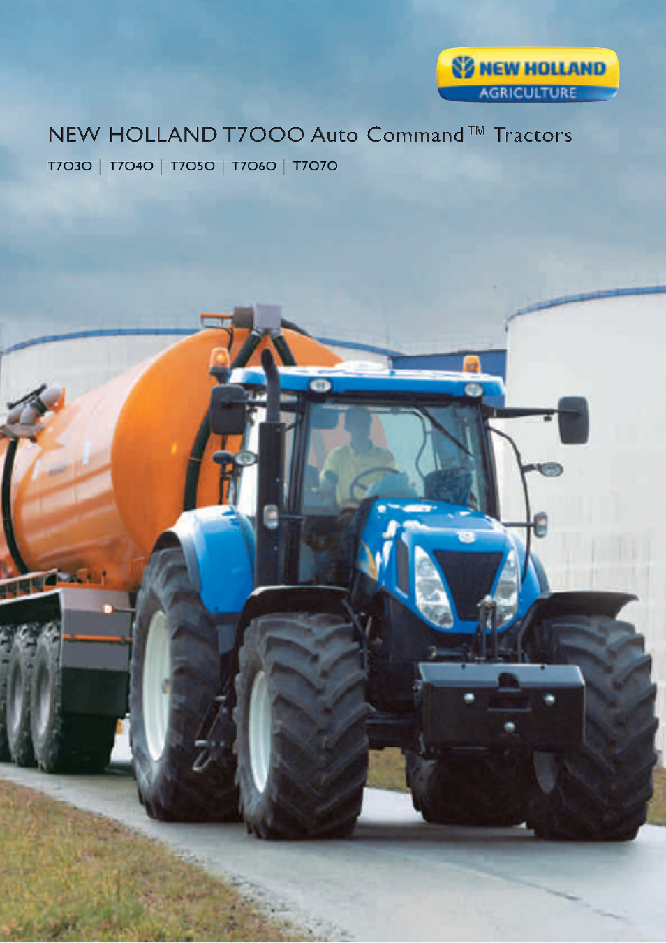 New Holland AUTO COMMAND T7OOO User Manual | 24 pages