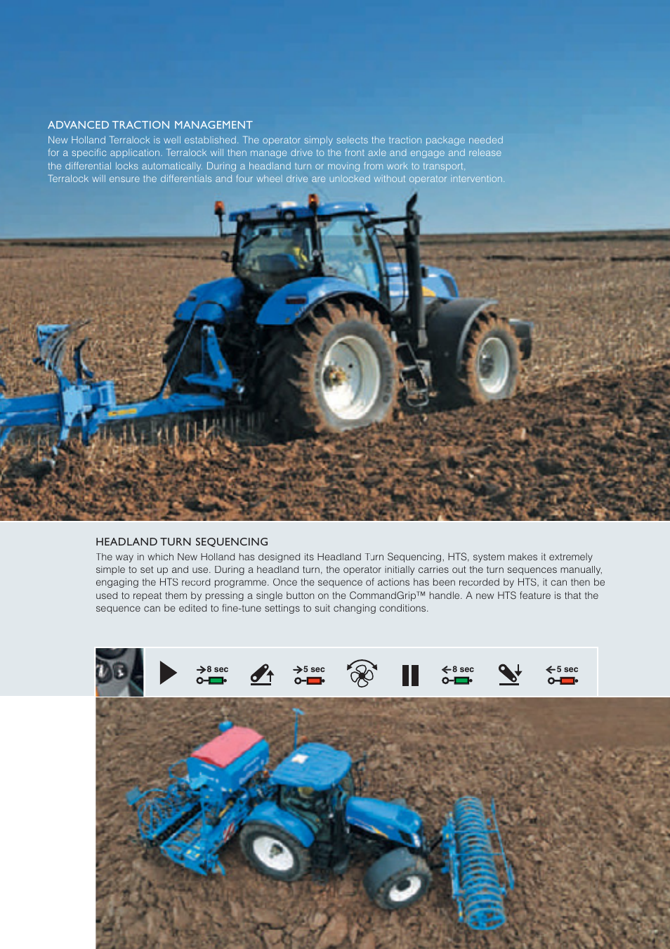 New Holland AUTO COMMAND T7OOO User Manual | Page 15 / 24