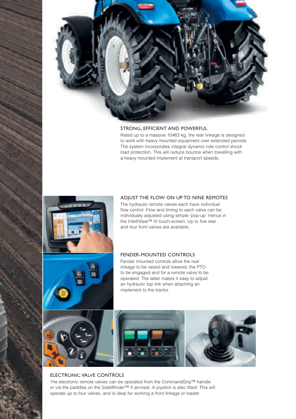 New Holland AUTO COMMAND T7OOO User Manual | Page 17 / 24