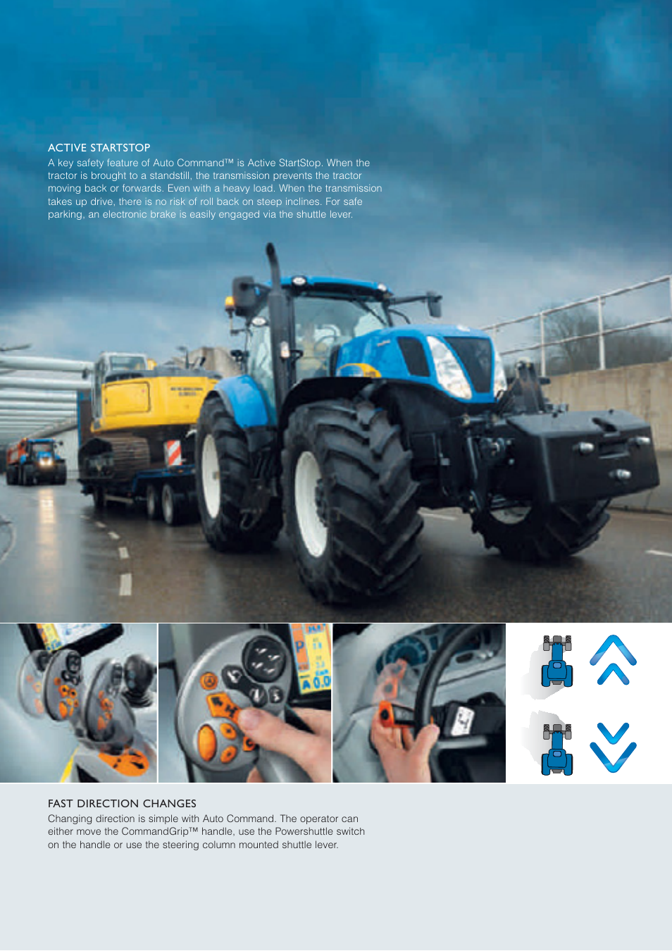 New Holland AUTO COMMAND T7OOO User Manual | Page 9 / 24