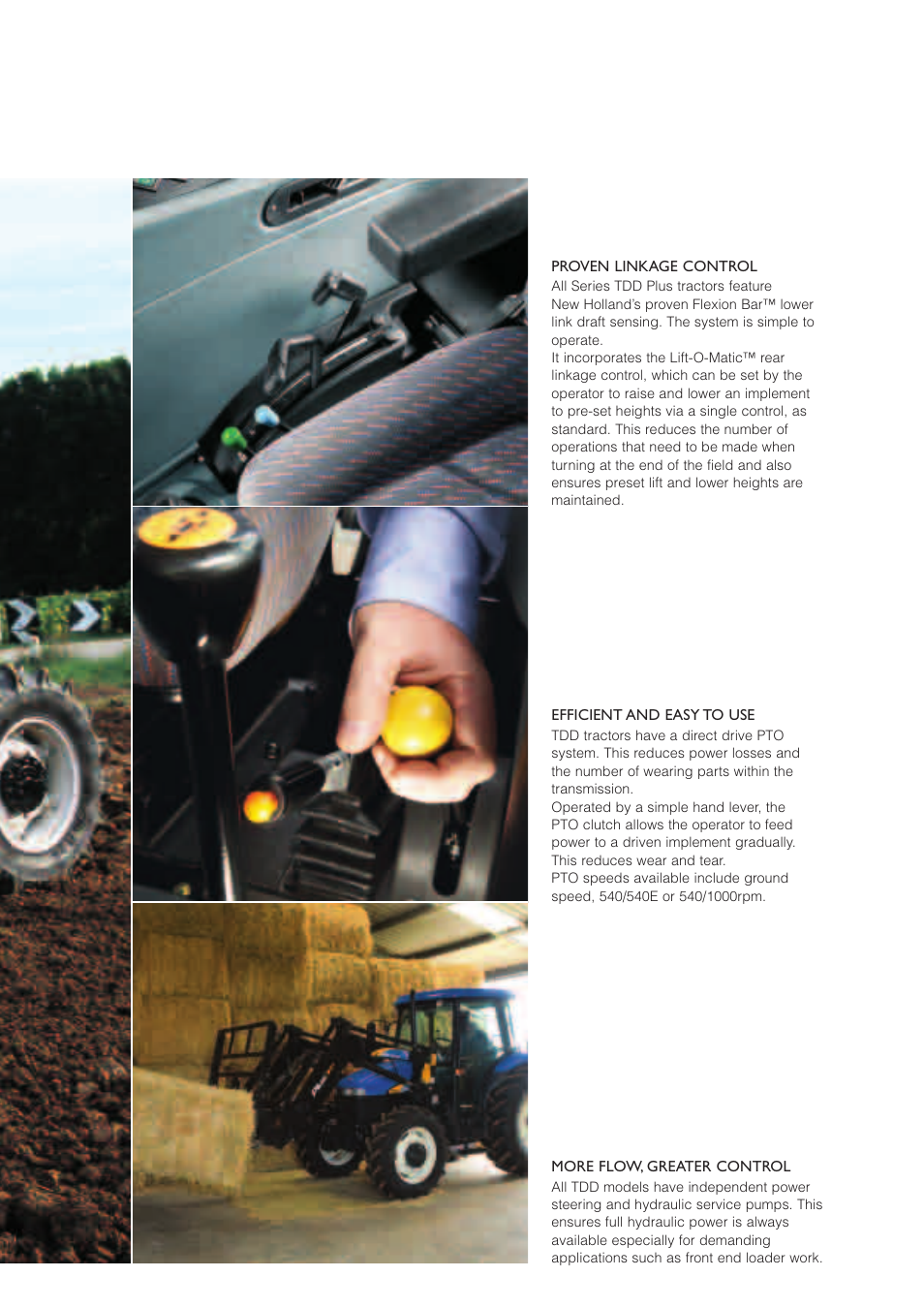 New Holland TDD PLUS TD80D PLUS User Manual | Page 11 / 16