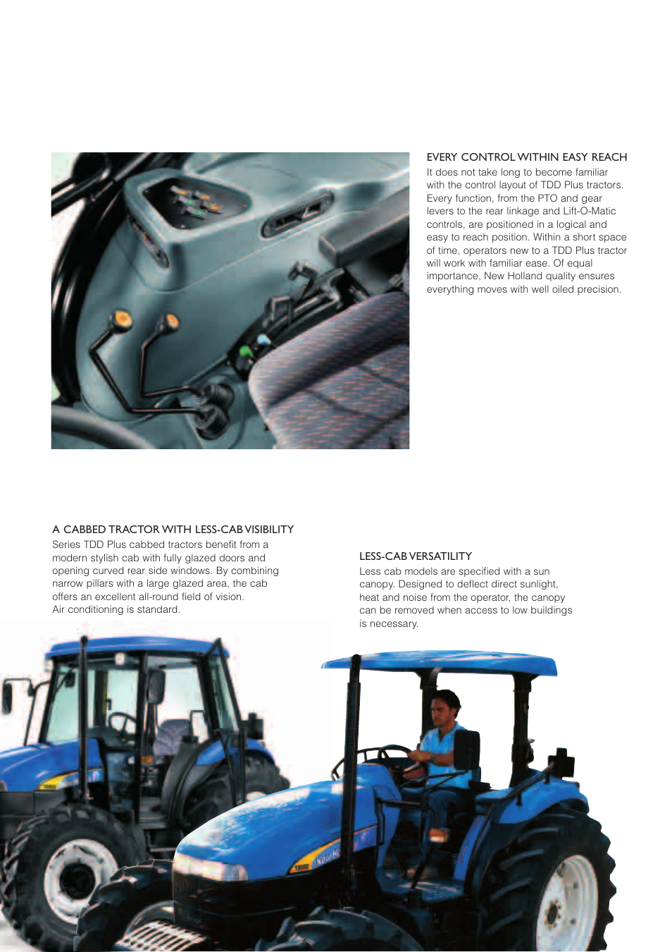 New Holland TDD PLUS TD80D PLUS User Manual | Page 5 / 16