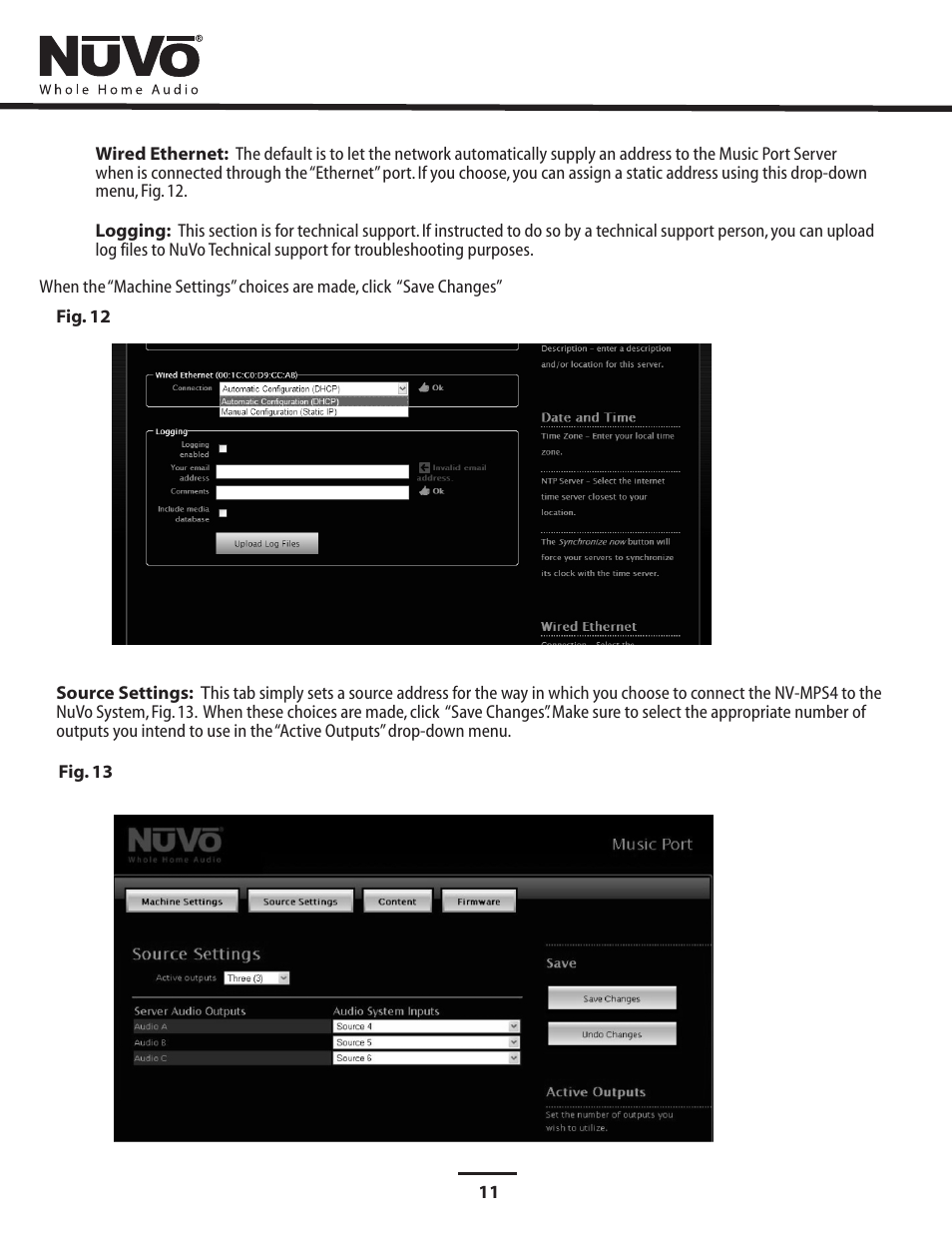 Sources | Nuvo NV-MPS4 User Manual | Page 15 / 24