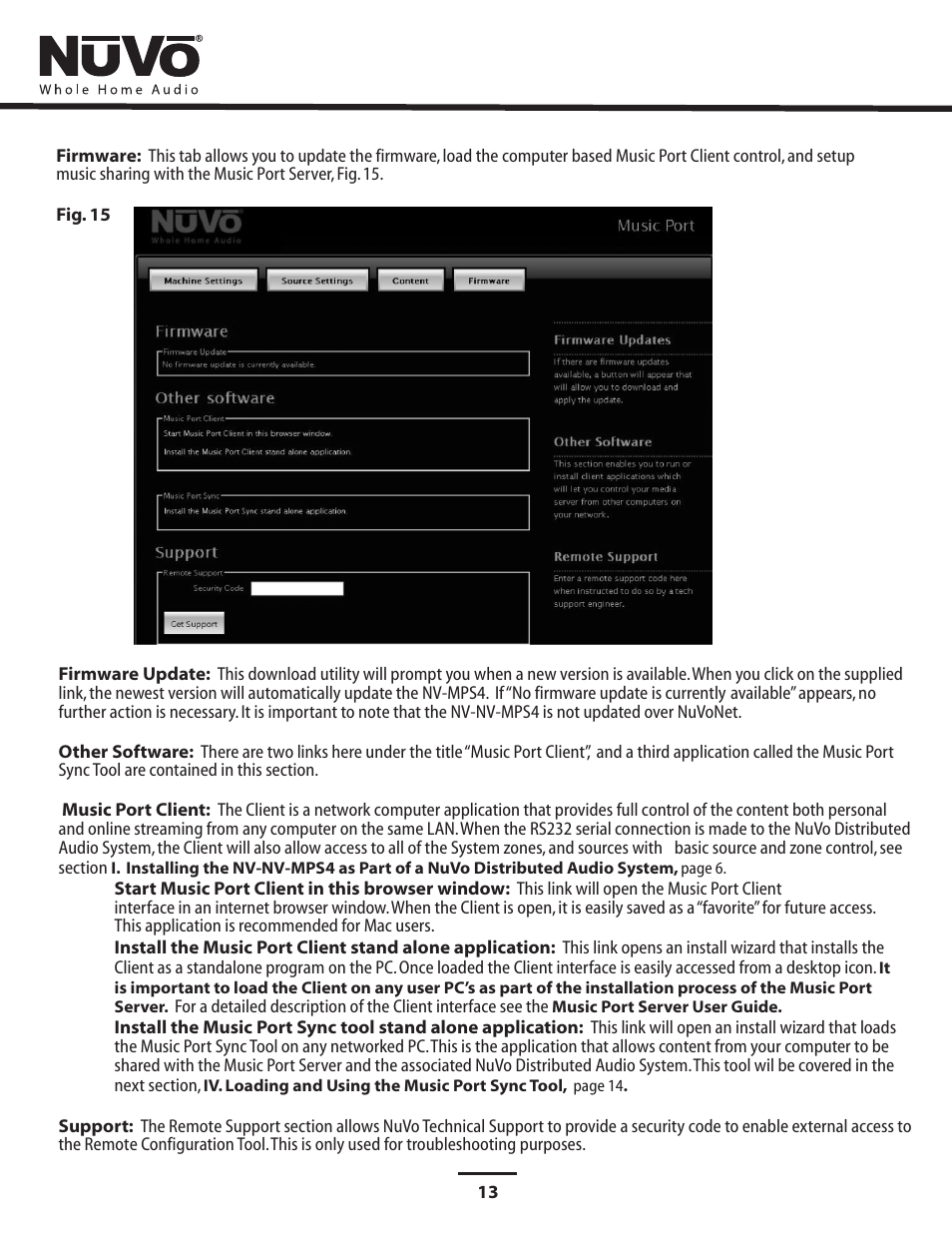 Firmware | Nuvo NV-MPS4 User Manual | Page 17 / 24