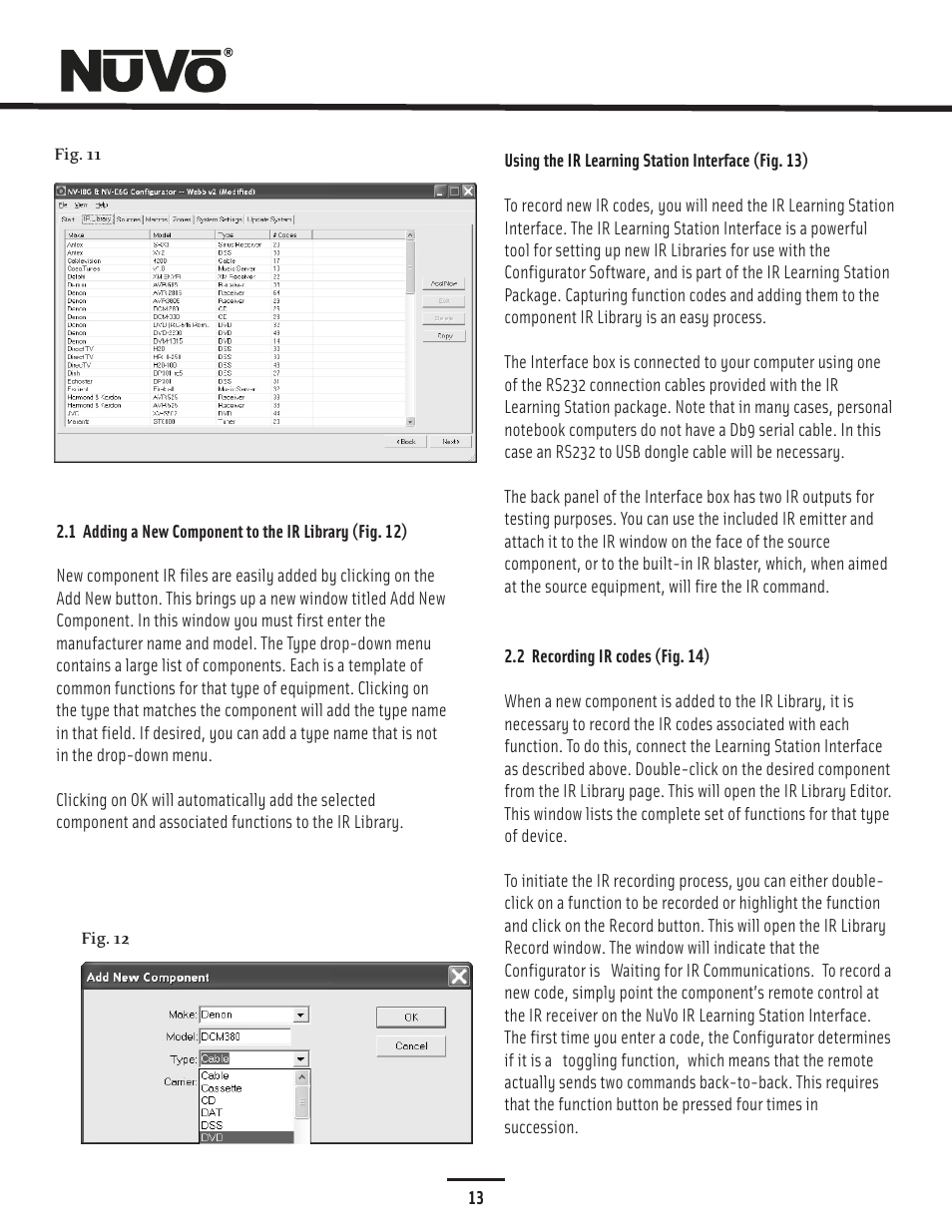 Configurator | Nuvo Essentia Six-Source User Manual | Page 16 / 44