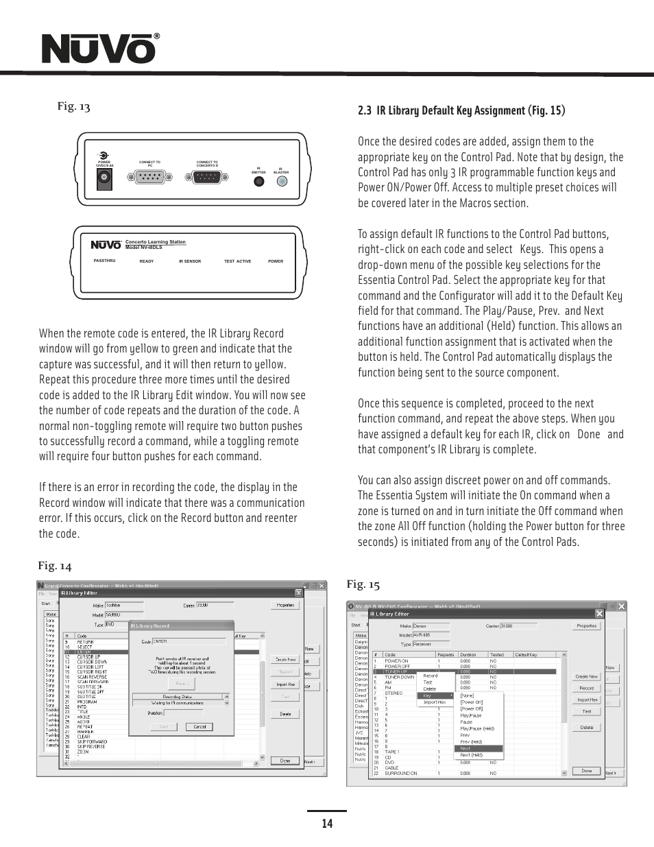 Configurator | Nuvo Essentia Six-Source User Manual | Page 17 / 44