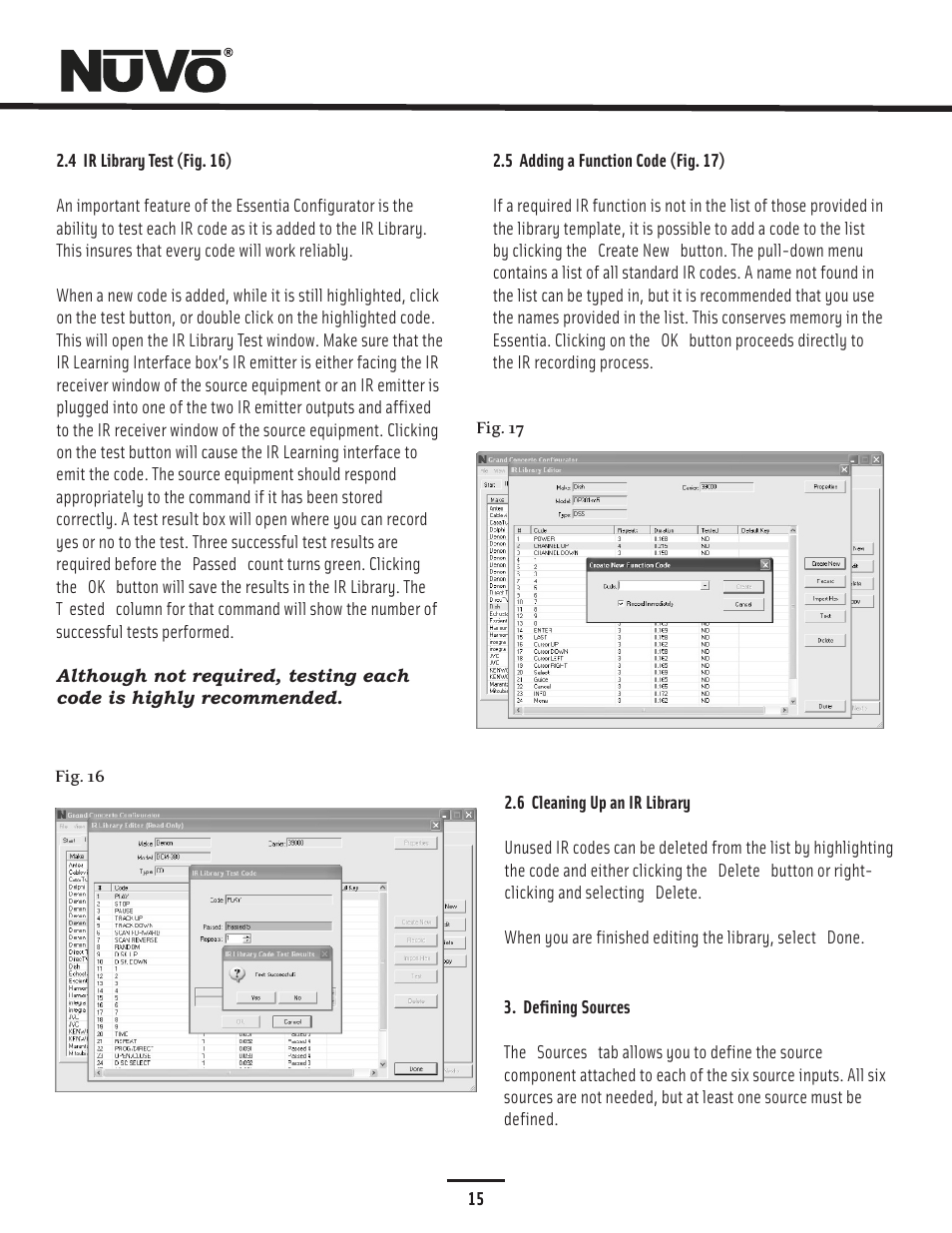 Configurator | Nuvo Essentia Six-Source User Manual | Page 18 / 44