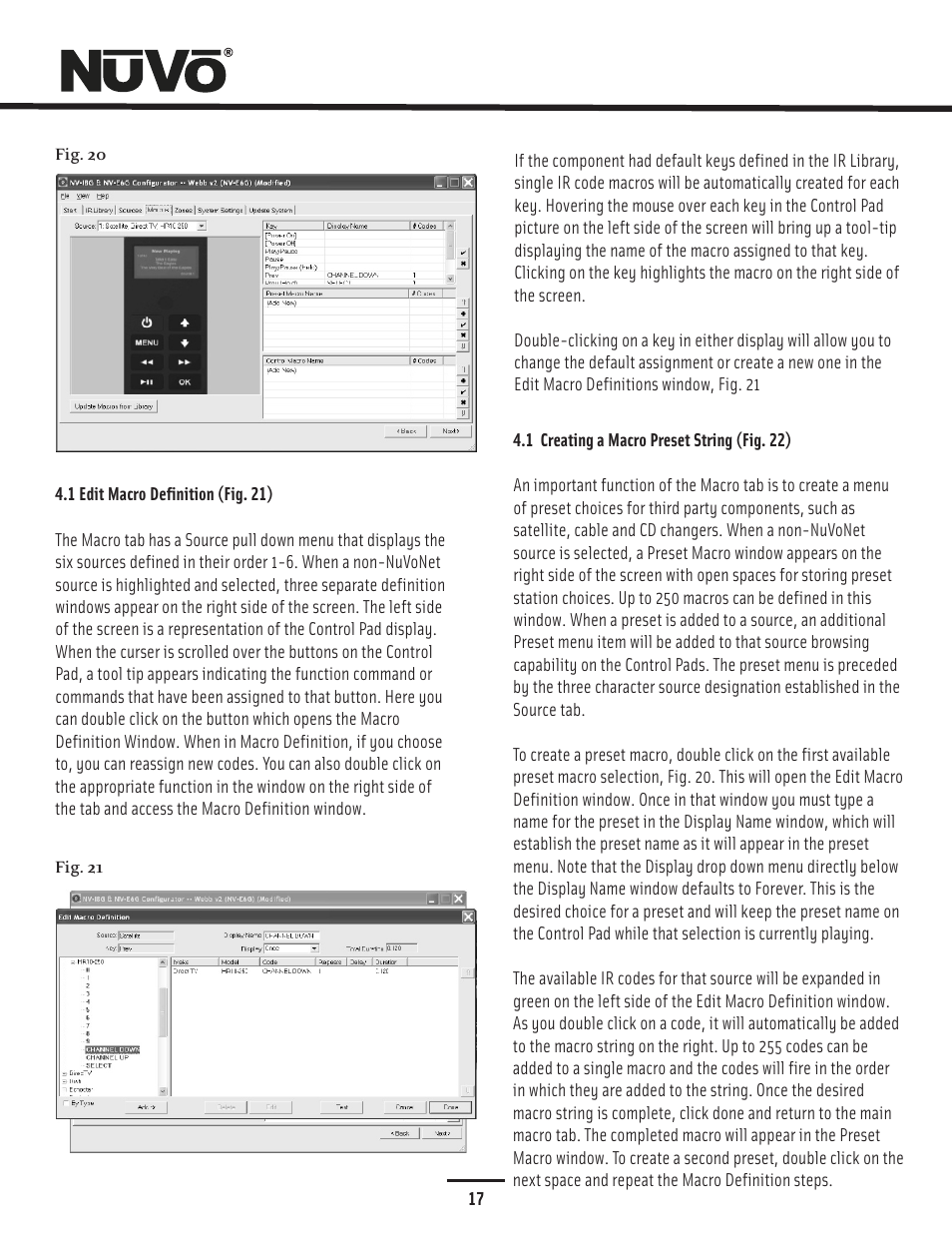 Configurator | Nuvo Essentia Six-Source User Manual | Page 20 / 44