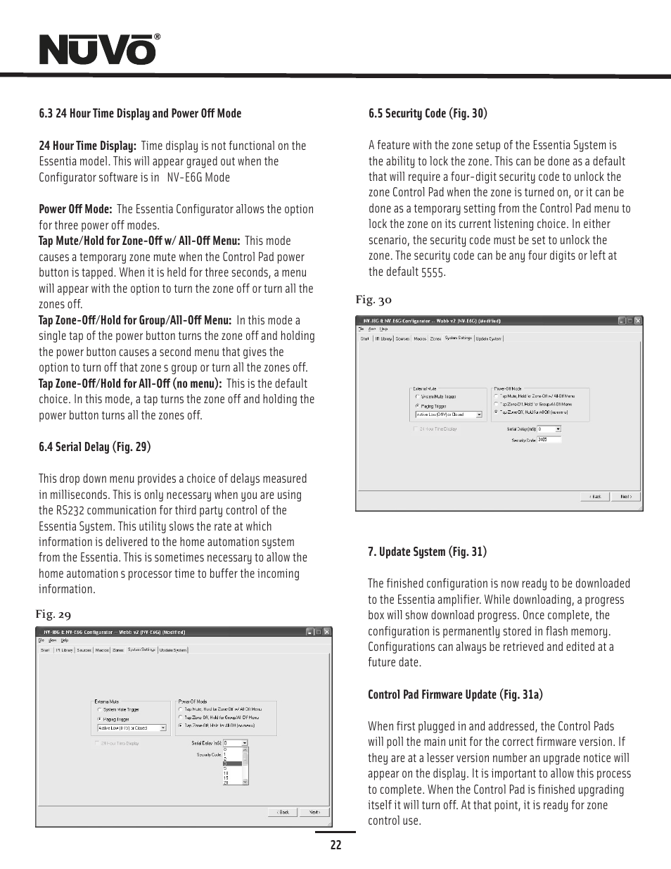 Configurator | Nuvo Essentia Six-Source User Manual | Page 25 / 44