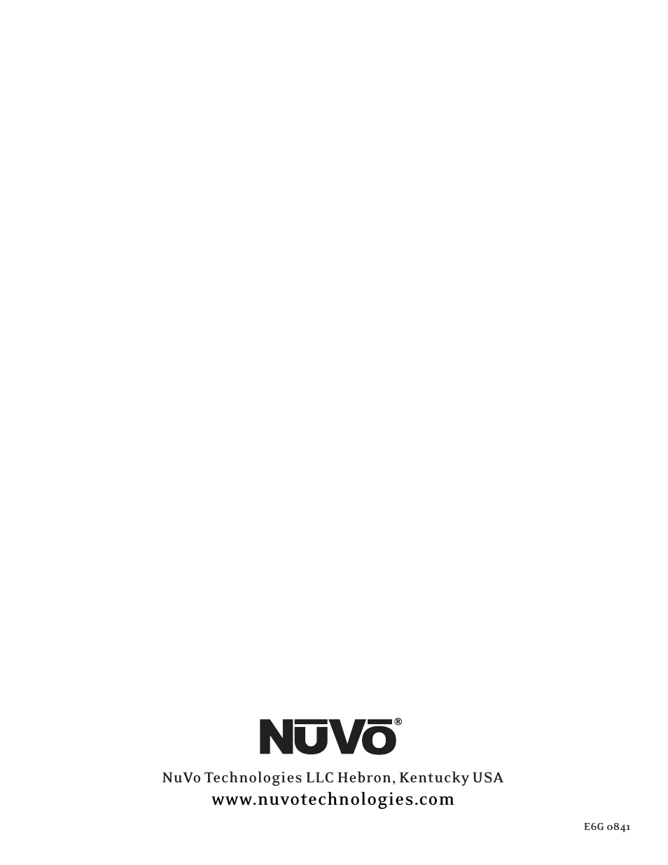 Nuvo Essentia Six-Source User Manual | Page 44 / 44