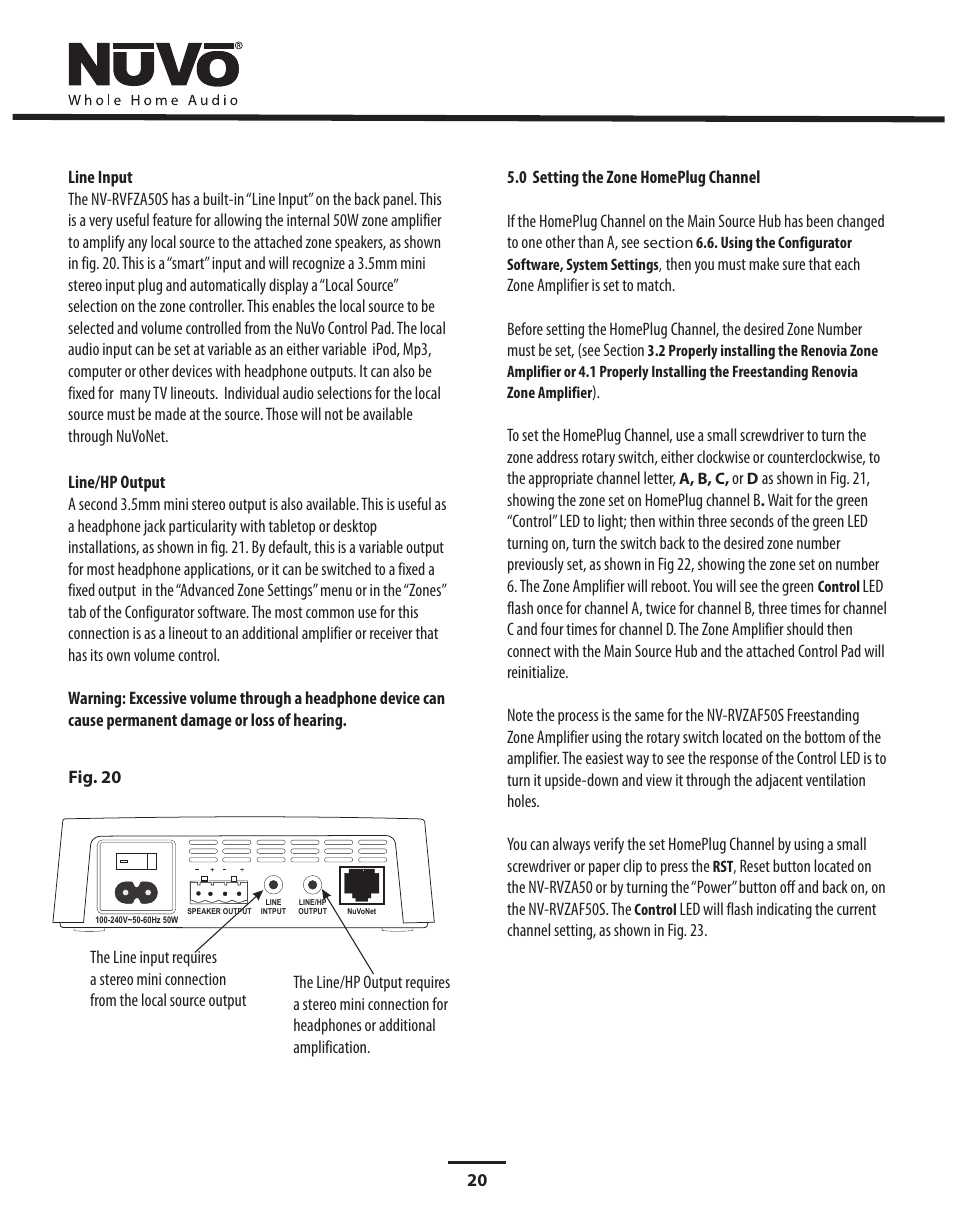 Nuvo Stereo System User Manual | Page 28 / 64