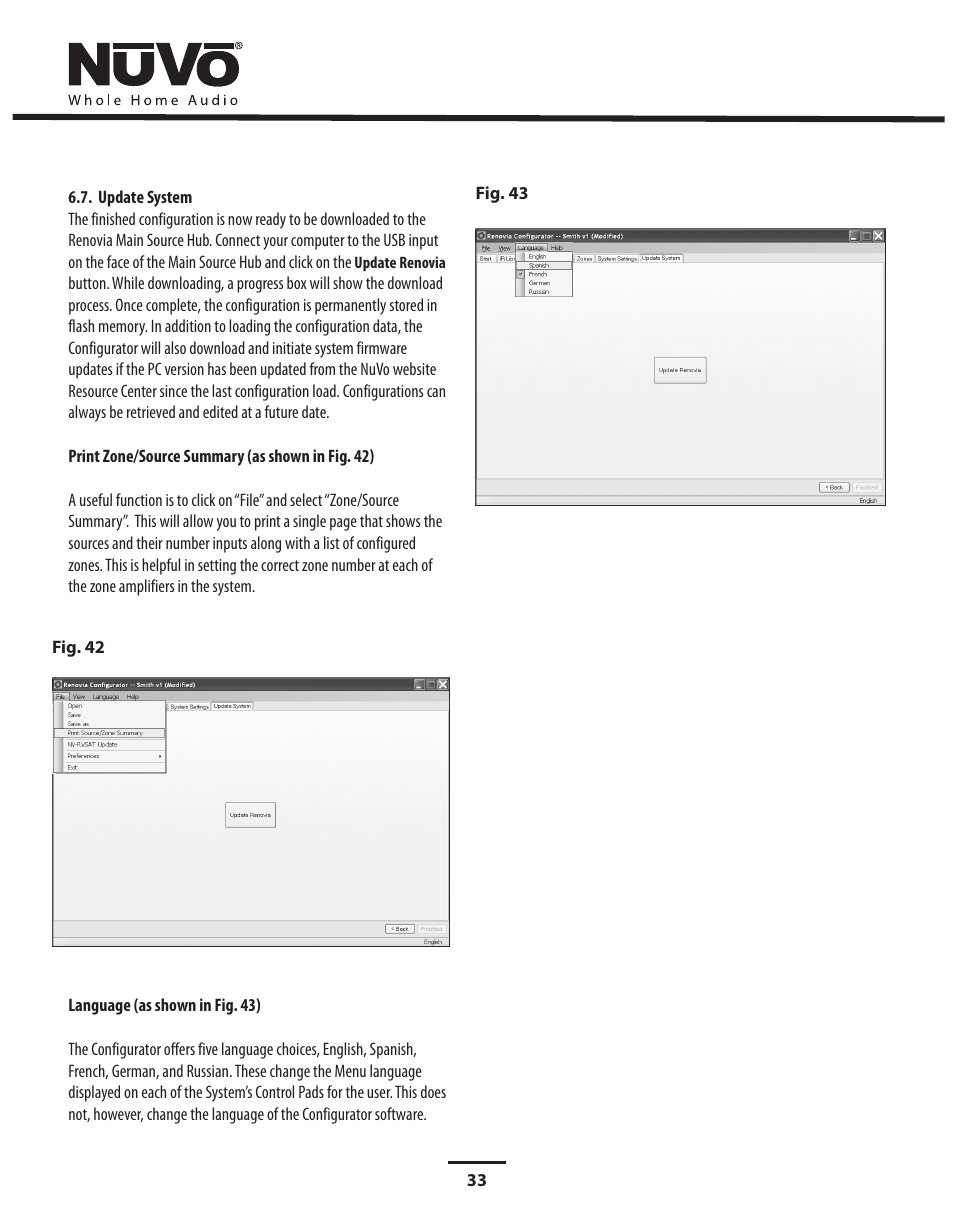 Nuvo Stereo System User Manual | Page 41 / 64