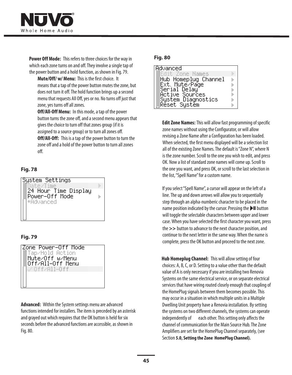 Nuvo Stereo System User Manual | Page 53 / 64