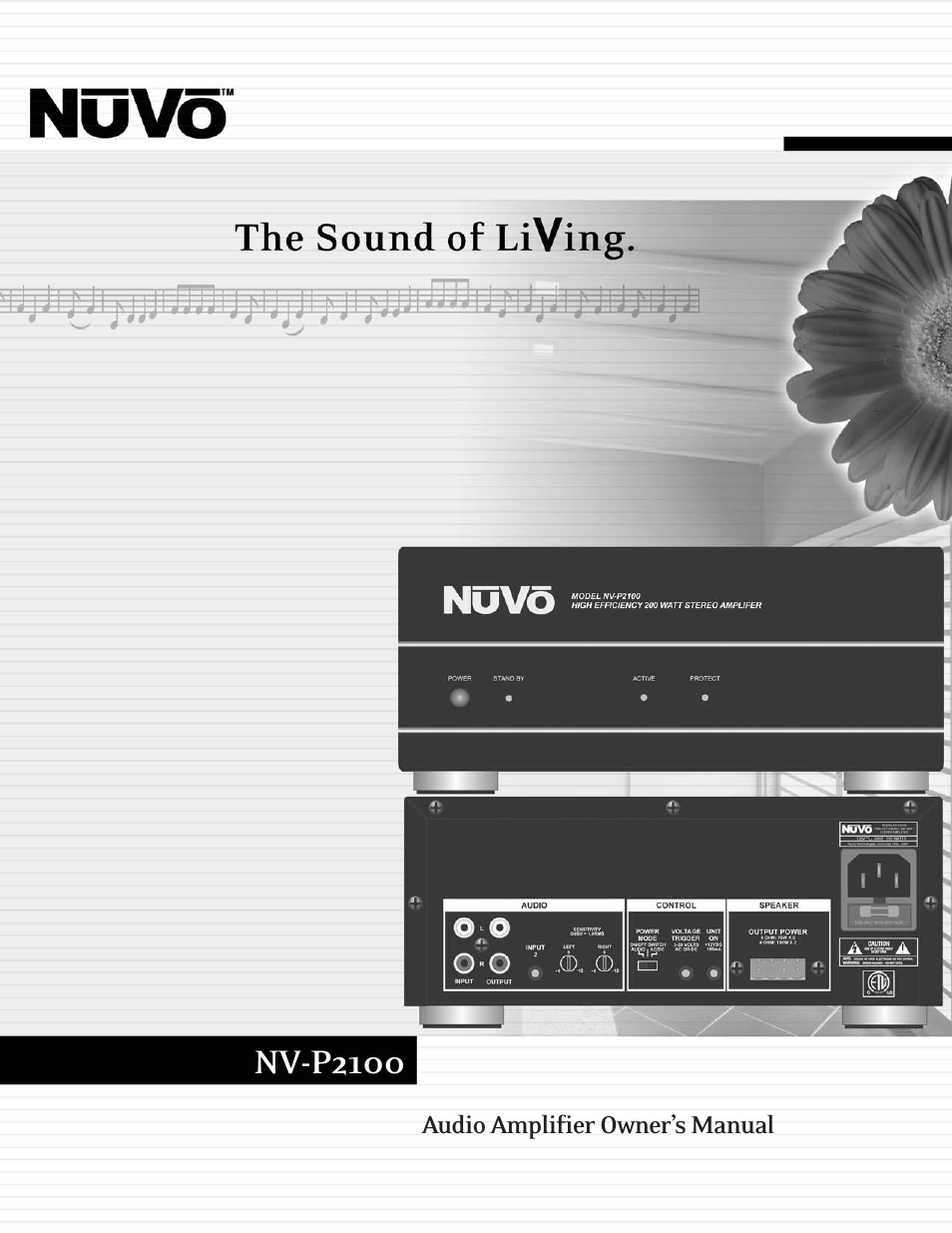 Nuvo NV-P2100 User Manual | 12 pages